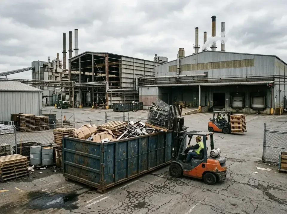 industrial-factory-scrap-conta-003 — frequently asked questions, Cheap Roll-off Dumpster Rentals in Williamson, WV